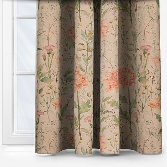 Voyage Delamere Apricot Curtain