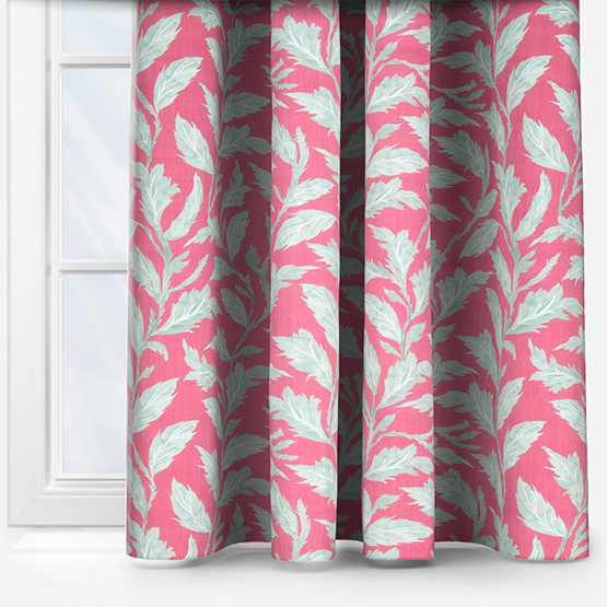 Voyage Eildon Fuchsia curtain