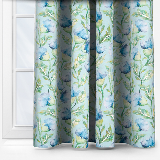 Voyage Ettrick Bluebell curtain