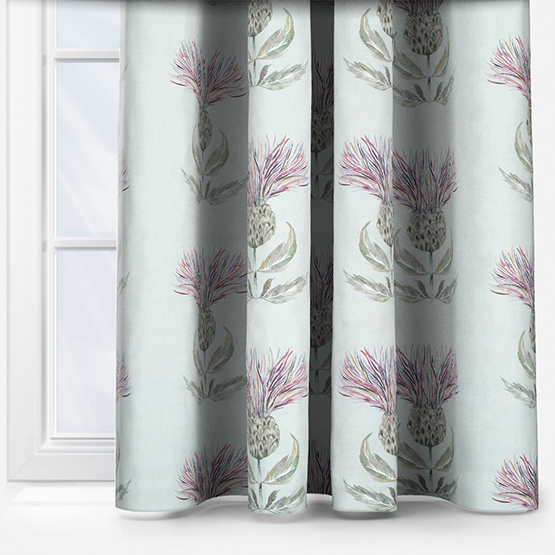 Voyage Firth Mauve Cream curtain