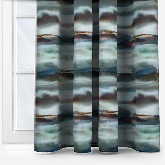 Voyage Fjord Slate curtain