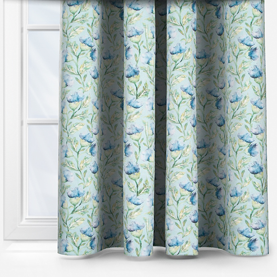 Voyage Hawick Bluebell curtain