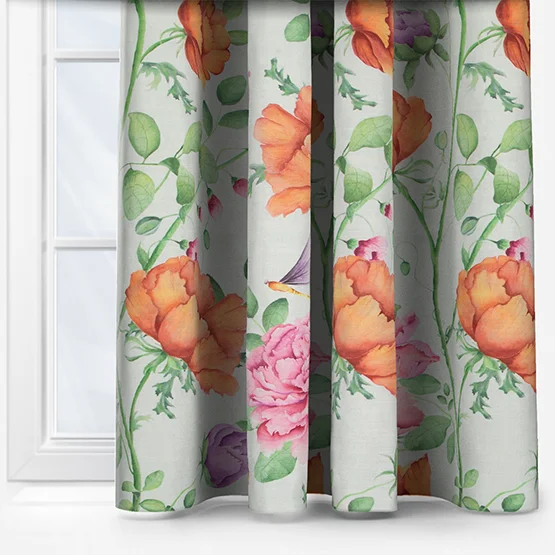 Voyage Maisie Fuchsia curtain