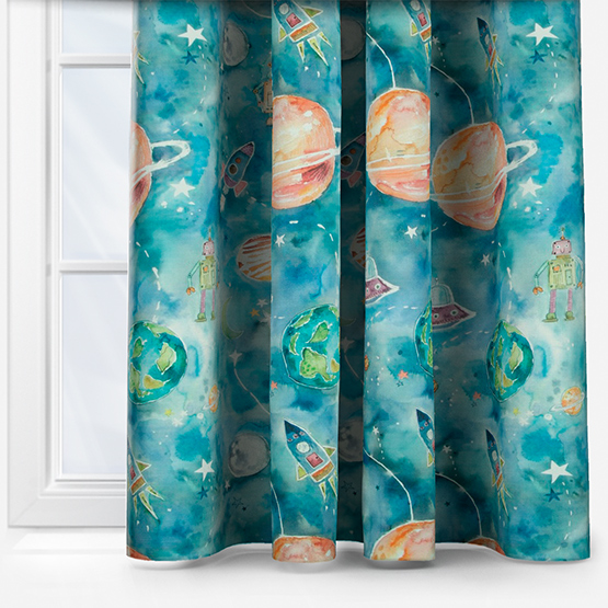 Voyage Out Of This World Sky curtain