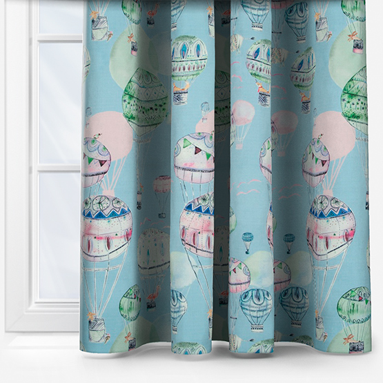 Voyage Up and Away Sky curtain