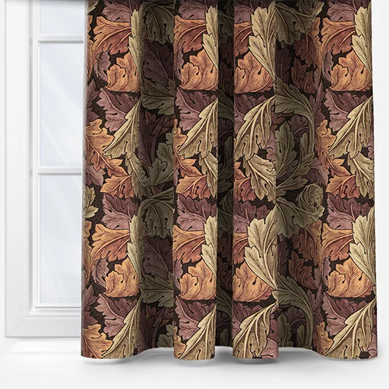 William Morris At Home Acanthus Velvet Acorn curtain