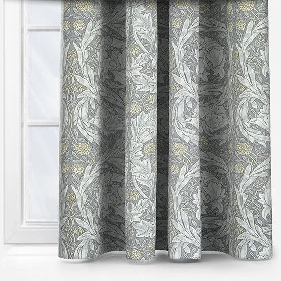 William Morris At Home African Marigold Limestone curtain