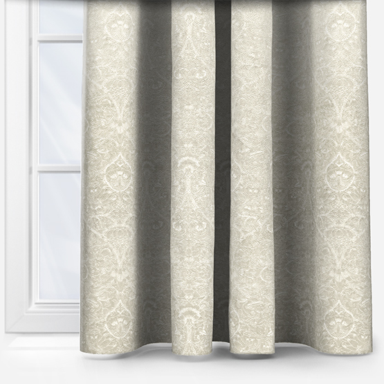William Morris At Home Lodden Embroidery Chalk Curtain
