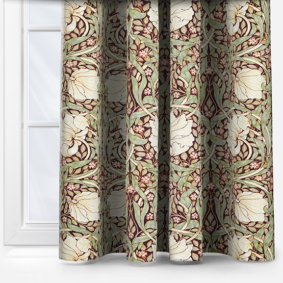 William Morris At Home Pimpernel Brick Curtain
