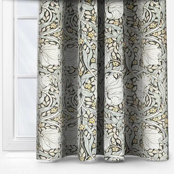 William Morris At Home Pimpernel Velvet Flint curtain