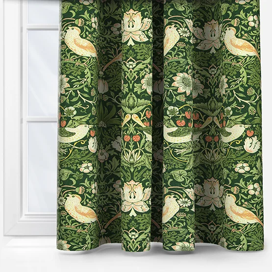 William Morris At Home Strawberry Thief Nettle curtain