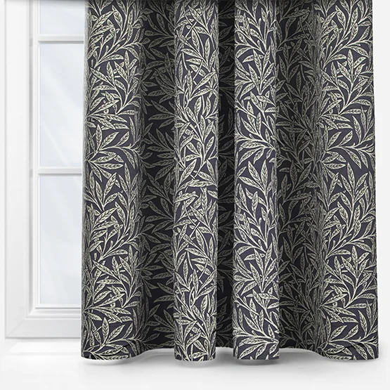 William Morris At Home Willow Woven Indigo curtain