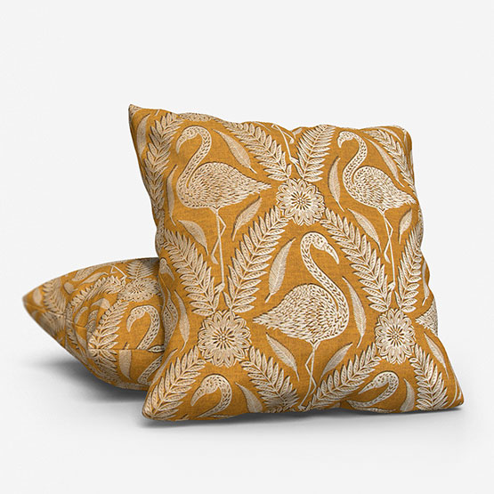 Ashley Wilde Baux Ochre cushion