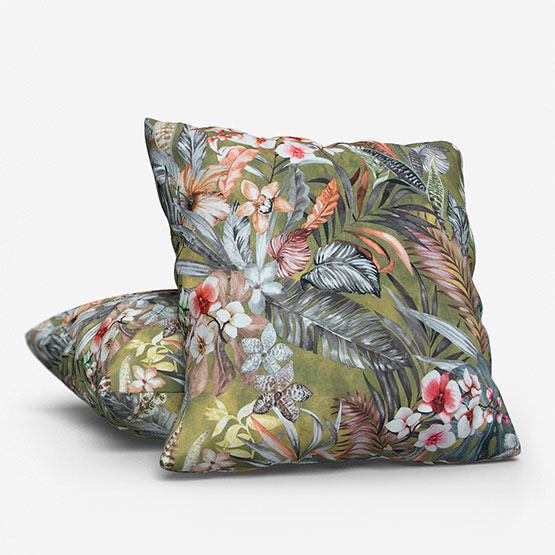 Kew Olive Cushion