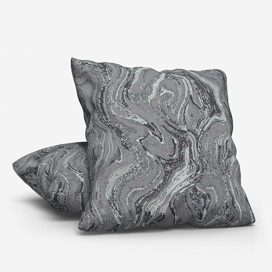 Metamorphic Charcoal Cushion