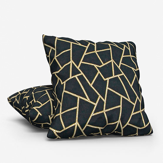 Camengo Anoki Noir Cushion