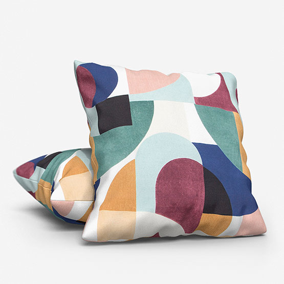 Camengo Atypique Aubergine cushion