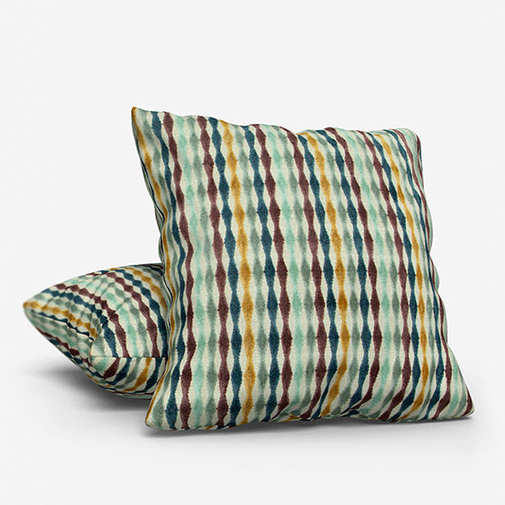 Camengo Babille Aubergine cushion