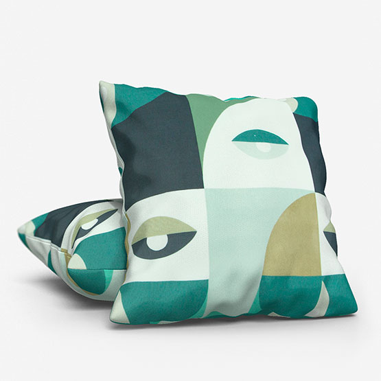 Camengo Clin D Oeil Vert cushion