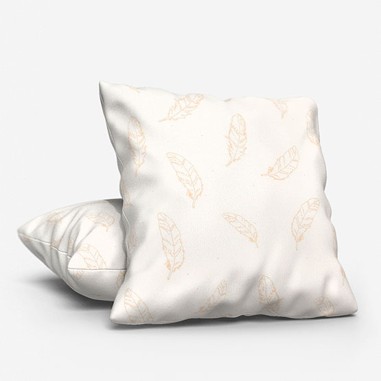 Camengo Feather Sheer Gold Cushion