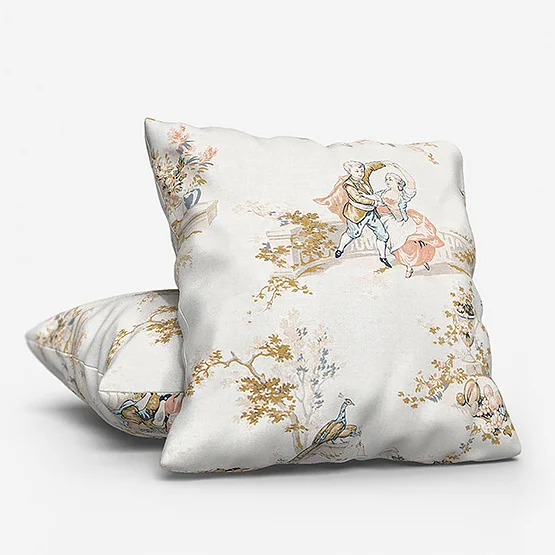 Camengo Gavotte Tissu Multicolore cushion
