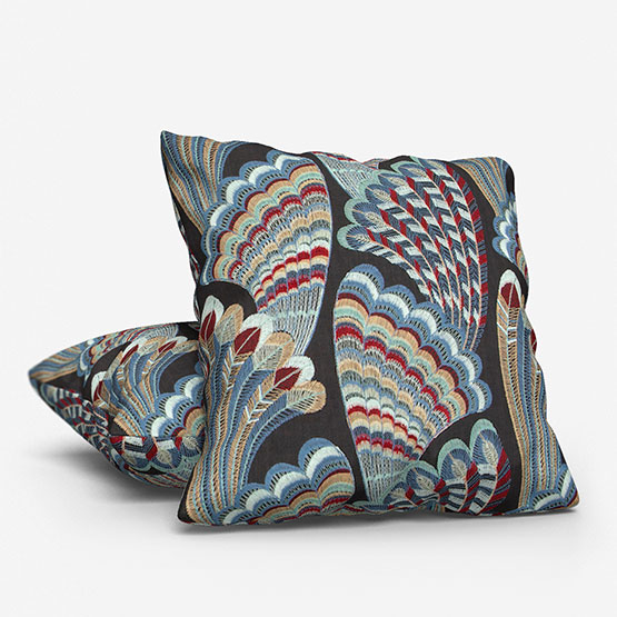 Camengo Piuma Aubergine Cushion