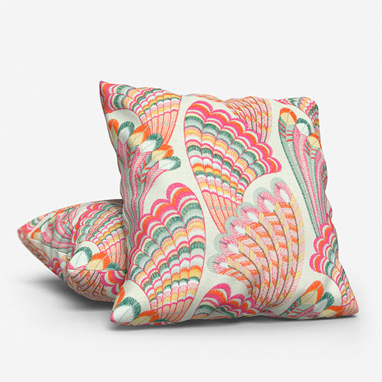 Camengo Piuma Fuschia Cushion