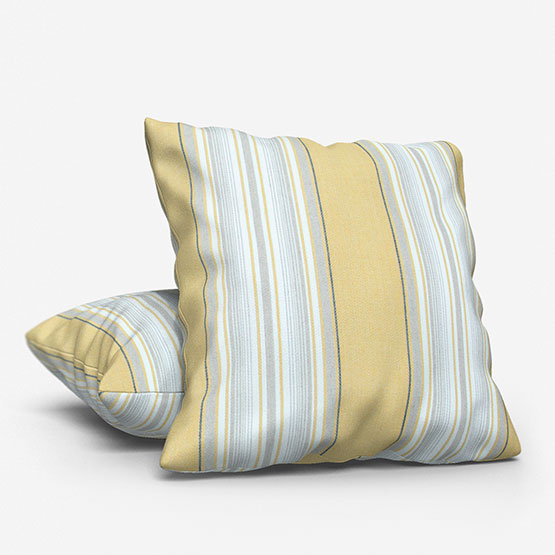 Casamance Aveiro Moutarde cushion