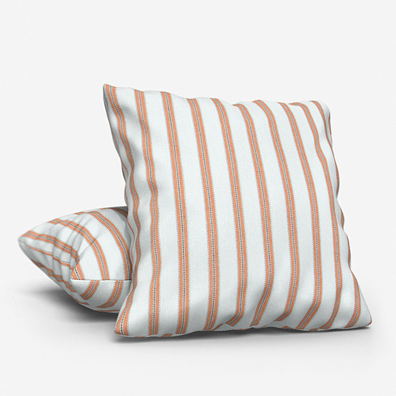 Casamance Evora Orange Brulee cushion