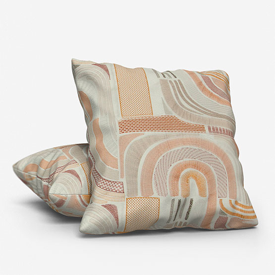 Casamance Iena Rose Poudre Mordore Cushion