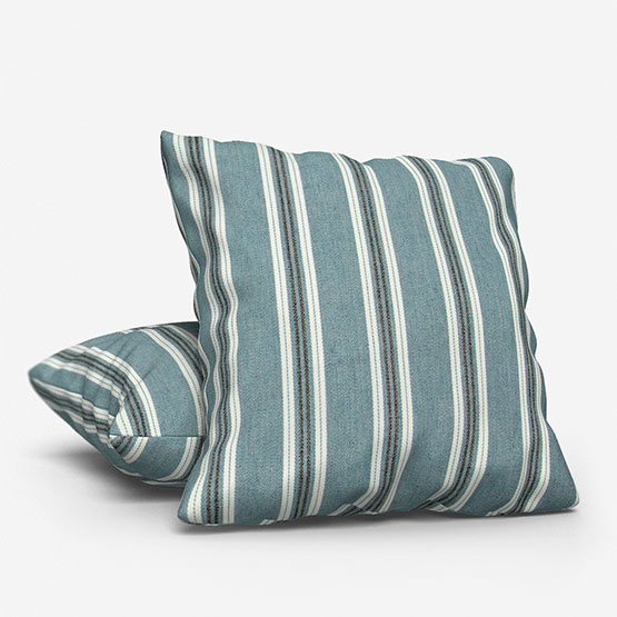 Casamance Lagos Bleu Deauville cushion