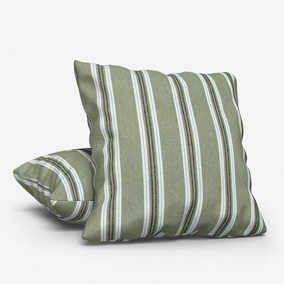 Casamance Lagos Olive cushion