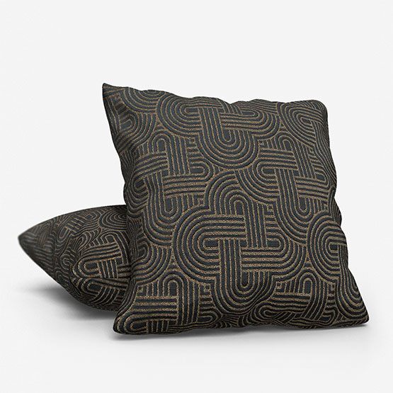 Casamance Mollino Noir De Lune Cushion