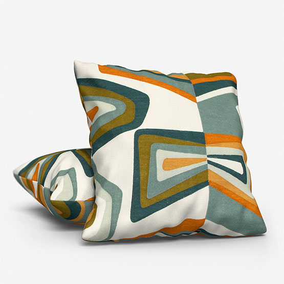 Casamance West Dream Celadon Olive Cushion