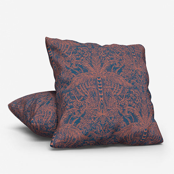 Leopardo Midnight Copper Cushion