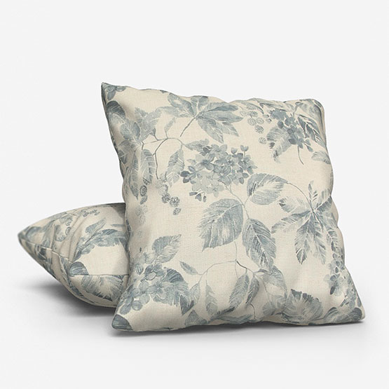 Edinburgh Weavers Flora Navy Cushion