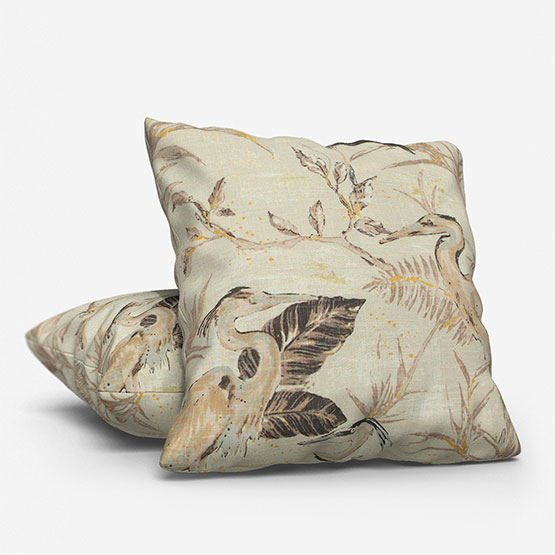 Edinburgh Weavers Heron Natural cushion