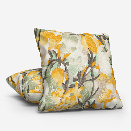 Edinburgh Weavers Lucy Gold Cushion