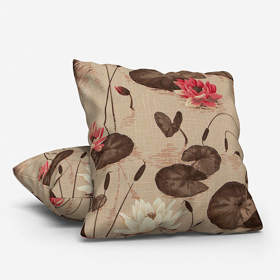 Edinburgh Weavers Waterlily Natural Cushion