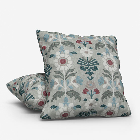 Fibre Naturelle Oslo Sage cushion