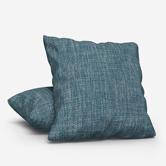 Fibre Naturelle Oxford Monday Blue cushion