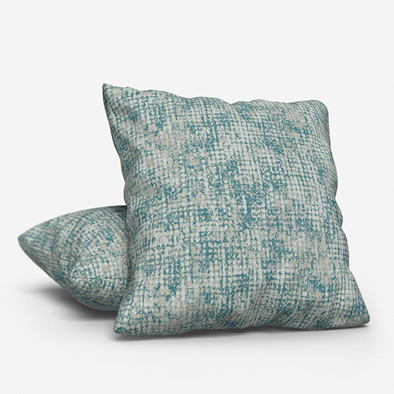 Fibre Naturelle Palazzi Teal Cushion