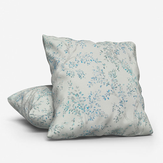 Fibre Naturelle Somerley Sky cushion