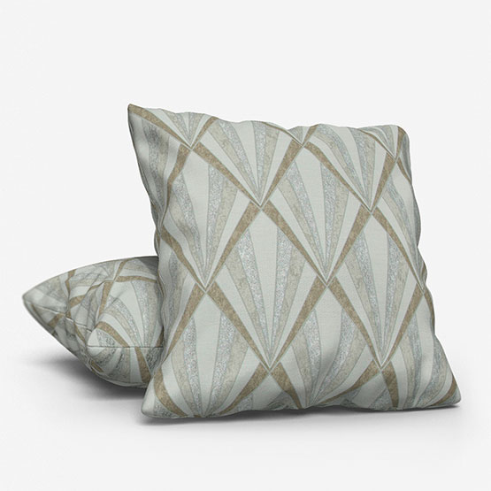 Fibre Naturelle Vogue Satin Chrome cushion