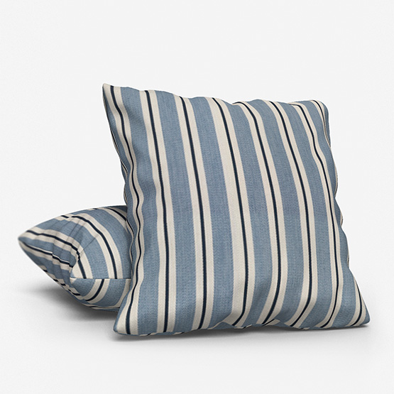 Arley Stripe Denim Cushion