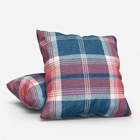 Fryetts Balmoral Harbour Blue cushion