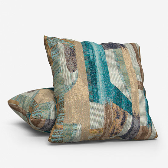 Fryetts Berlin Teal cushion