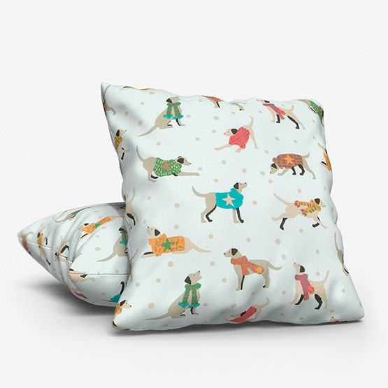 Fryetts Dapper Dogs Natural cushion