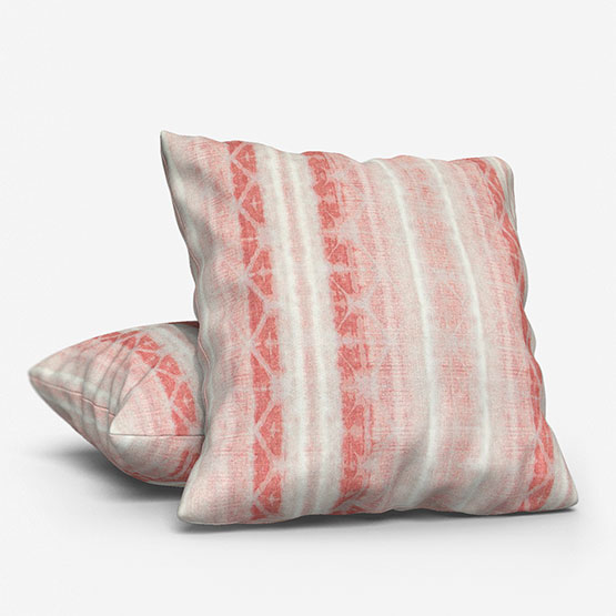Delamere Stripe Rosso Cushion