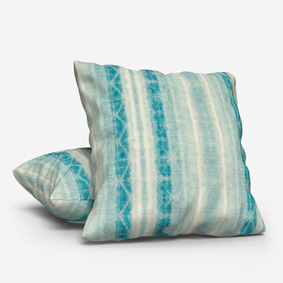 Delamere Stripe Teal Cushion